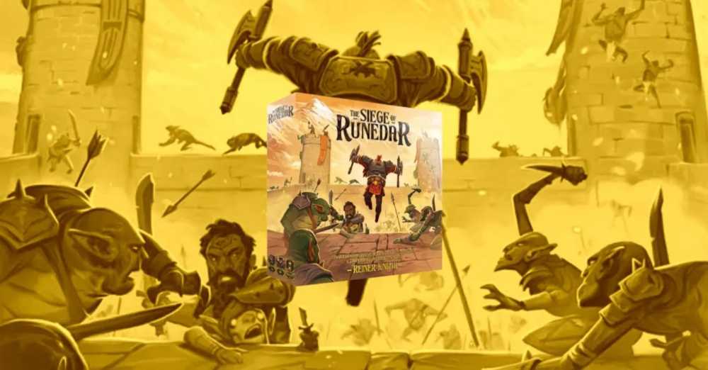 The Siege Of Runedar  (1-4, Best At 2) board game collectible [Barcode 793588575281] - Main Image 4