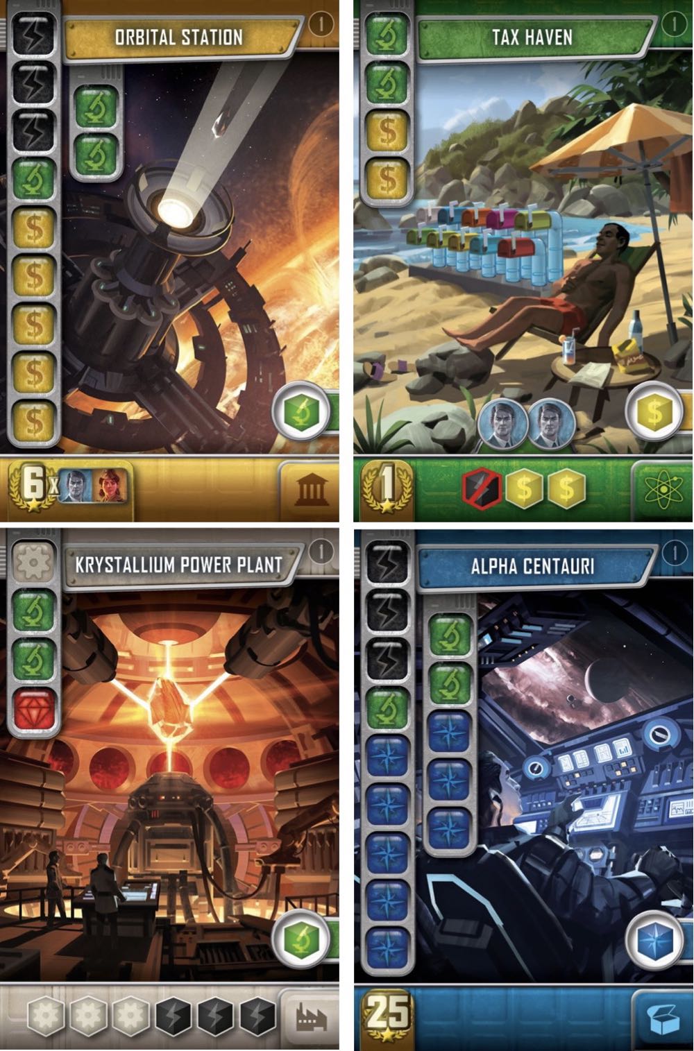 It’s a Wonderful World: Corruption & Ascension  (1-7) board game collectible [Barcode 752830302884] - Main Image 3