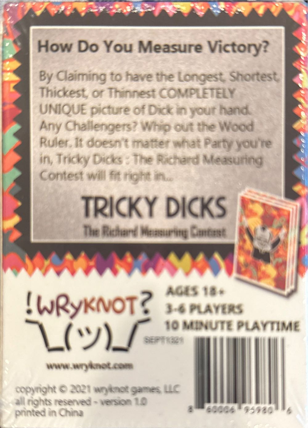 Tricky Dicks: The Richard Measuring Contest  (3-6) board game collectible [Barcode 860006969806] - Main Image 2