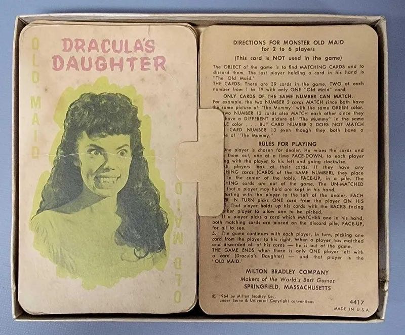 Monster Old Maid  board game collectible - Main Image 3