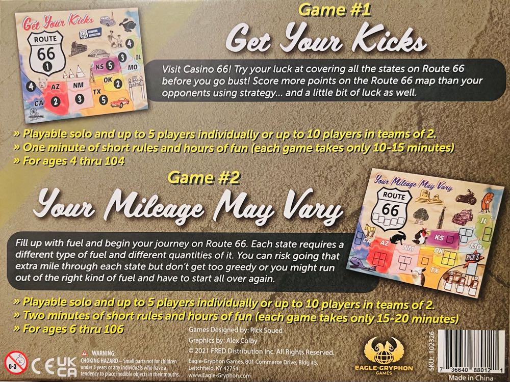 America’s Main Street  (2-5) board game collectible [Barcode 736640880121] - Main Image 2