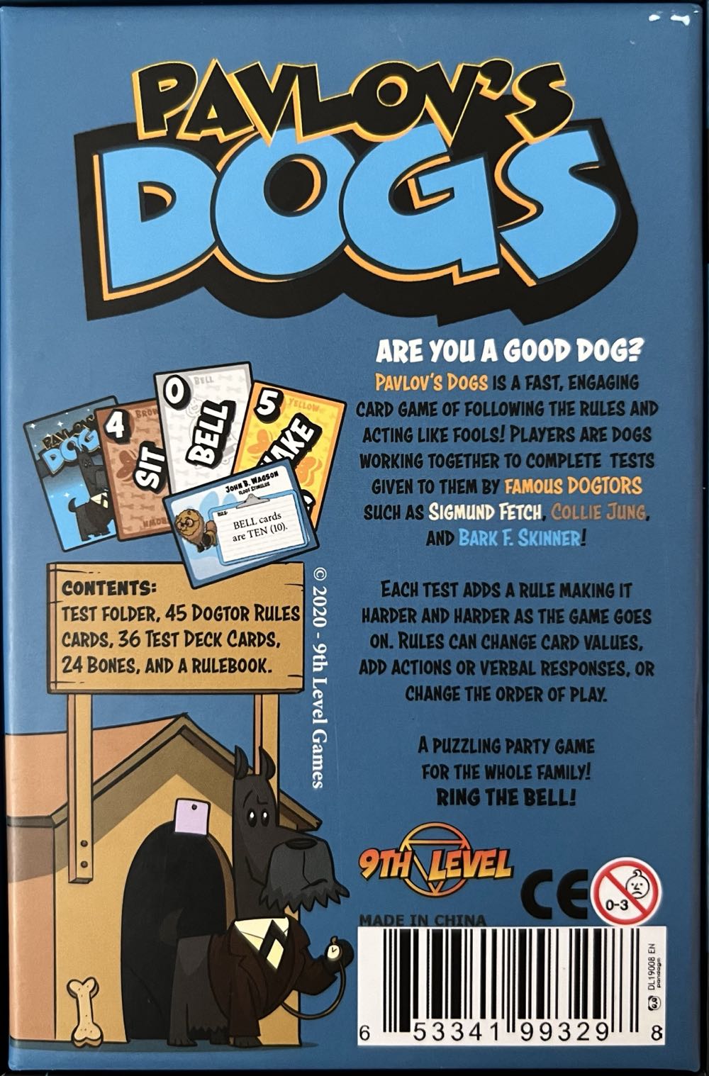 Pavlov’s Dogs  (2-8) board game collectible [Barcode 653341993298] - Main Image 2