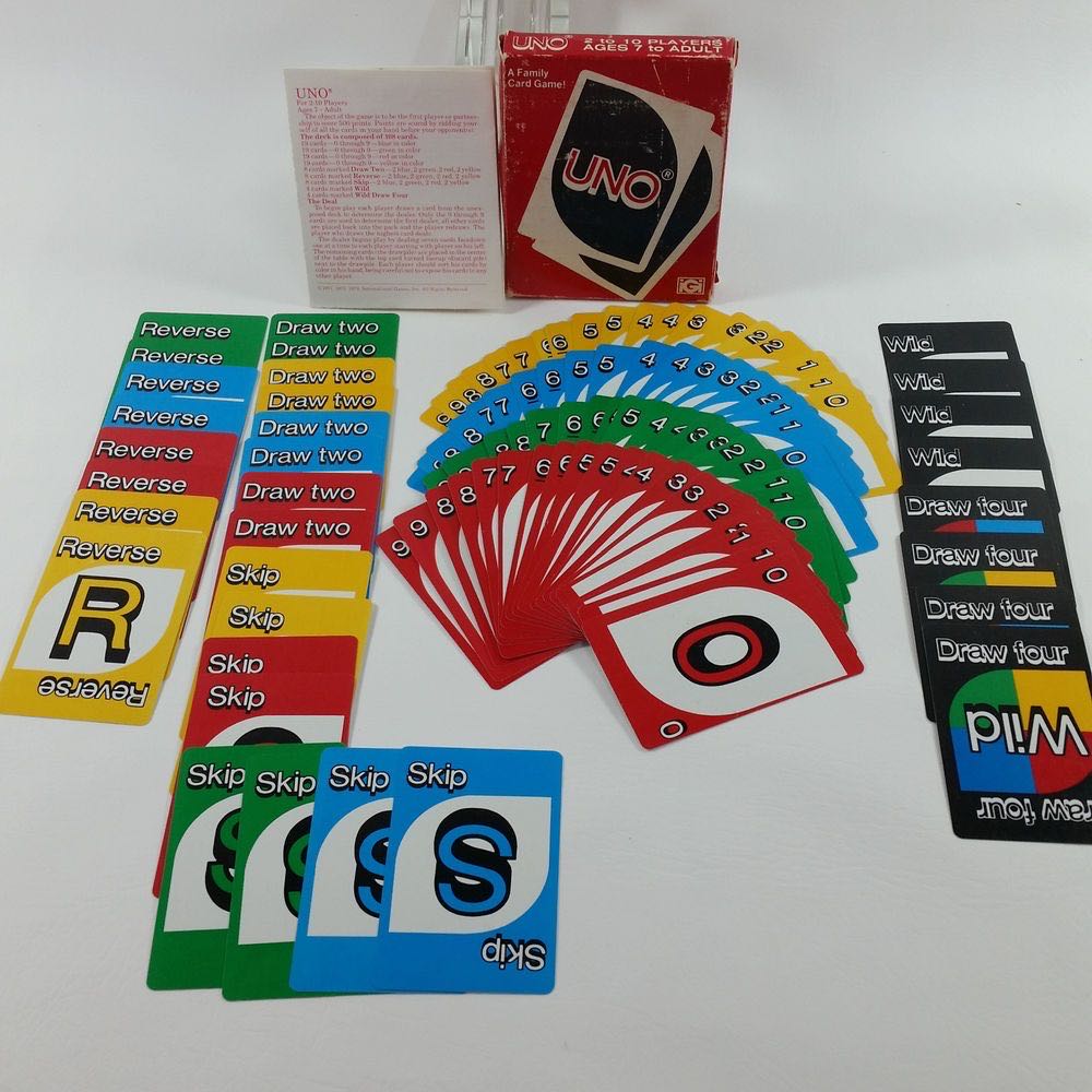 UNO  (2-10) board game collectible [Barcode 078206010017] - Main Image 3