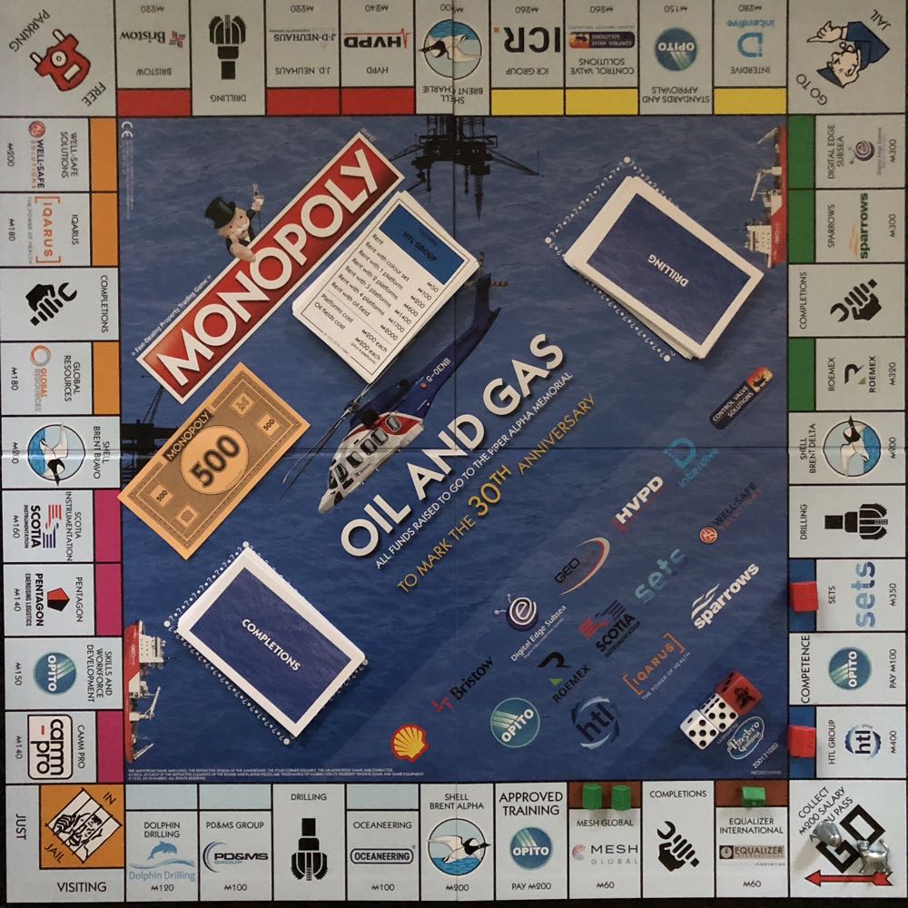 Oil And Gas  board game collectible - Main Image 2