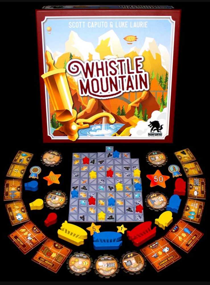 Whistle Mountain  (2-4) board game collectible [Barcode 810024460113] - Main Image 3