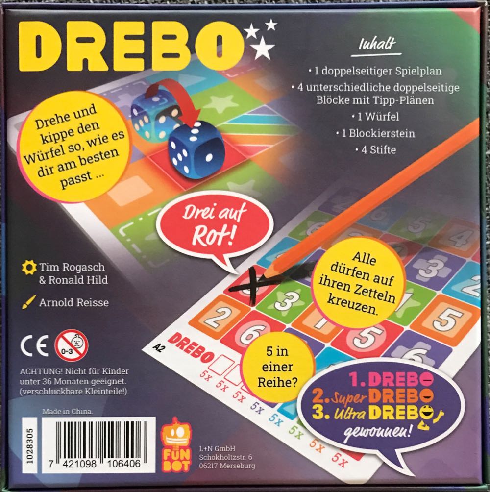 Drebo  (2-4) board game collectible [Barcode 7421098106406] - Main Image 2