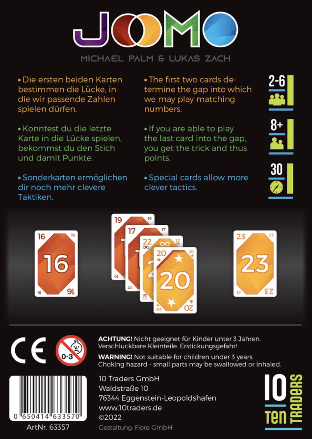 Joomo  (2-6) board game collectible [Barcode 650414633570] - Main Image 2