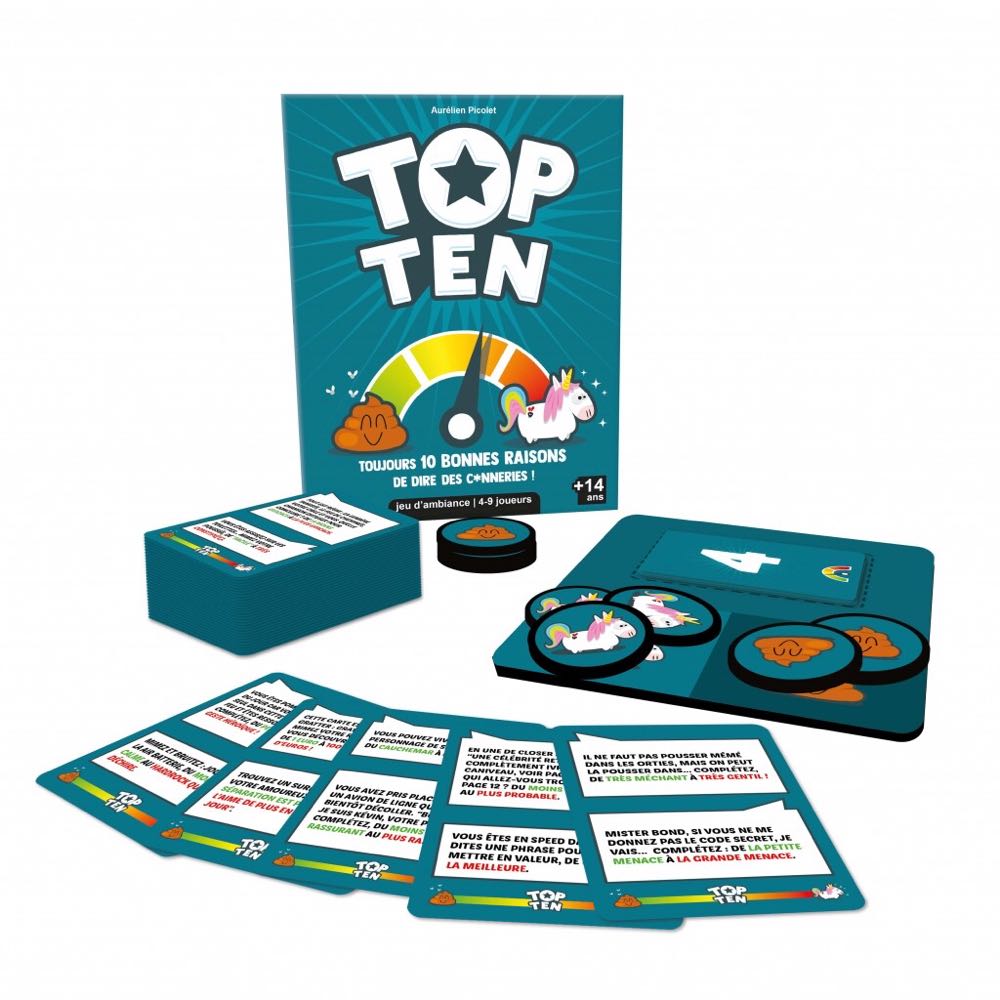 TOP TEN  (4-9) board game collectible [Barcode 4015566601918] - Main Image 2