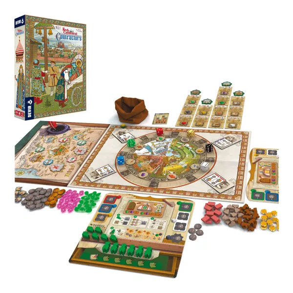 The Red Cathedral: Contractors  (1-4) board game collectible [Barcode 8436589626751] - Main Image 3