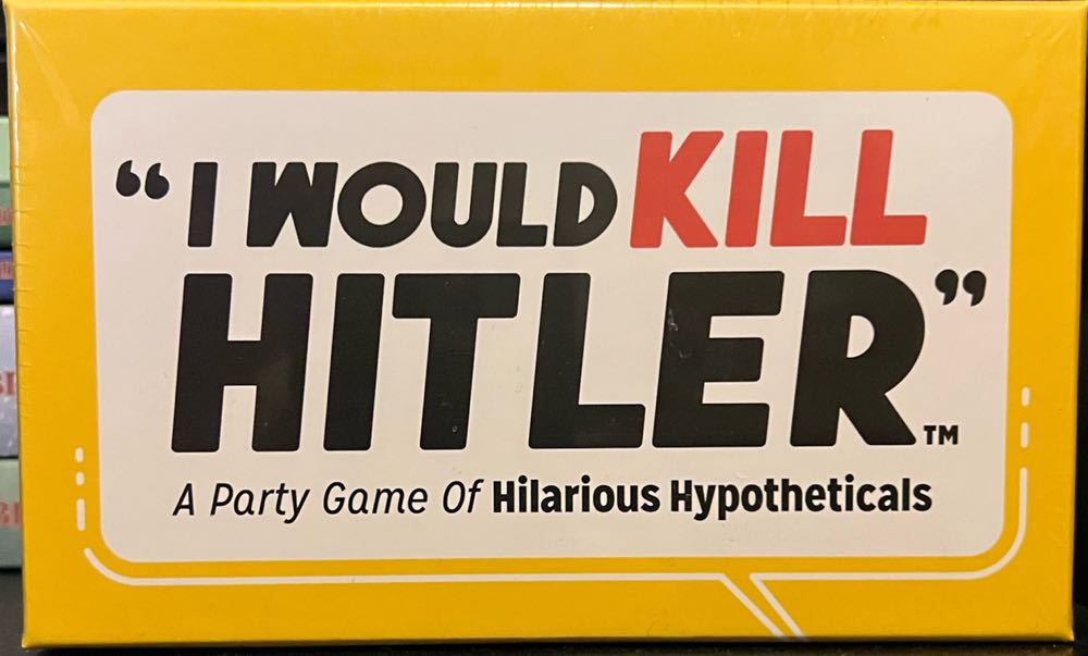 I Would Kill Hitler: A Party Game Of Hilarious Hypotheticals  board game collectible [Barcode 195893691685] - Main Image 2