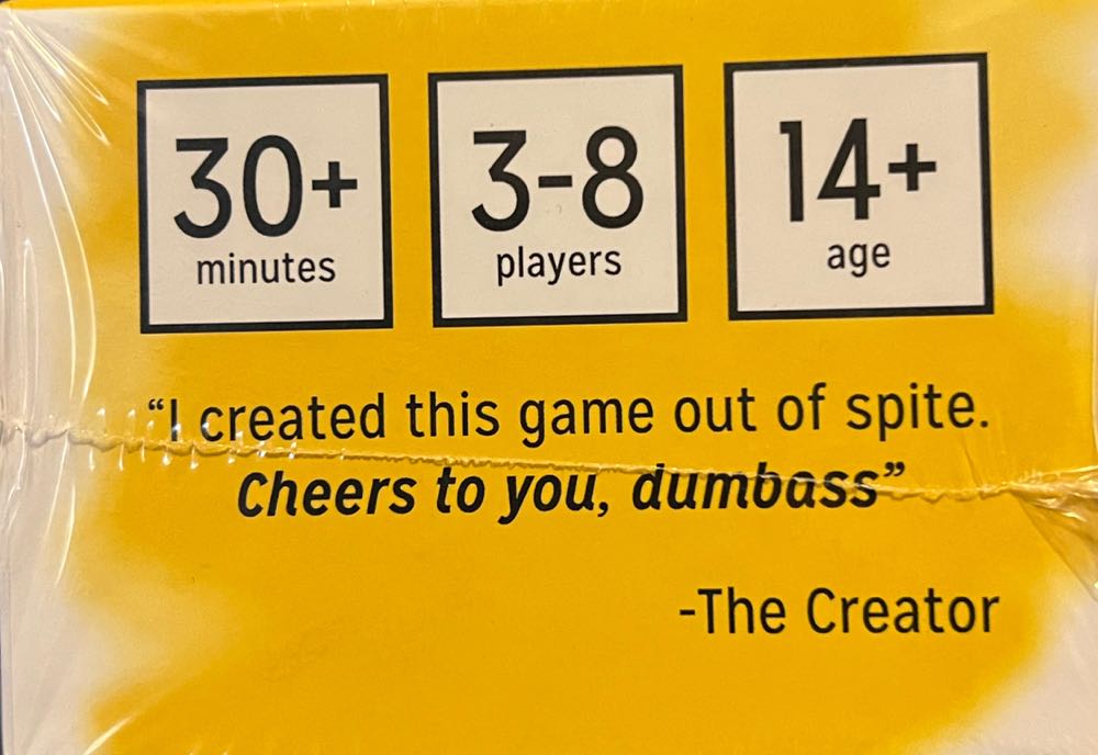 I Would Kill Hitler: A Party Game Of Hilarious Hypotheticals  board game collectible [Barcode 195893691685] - Main Image 4