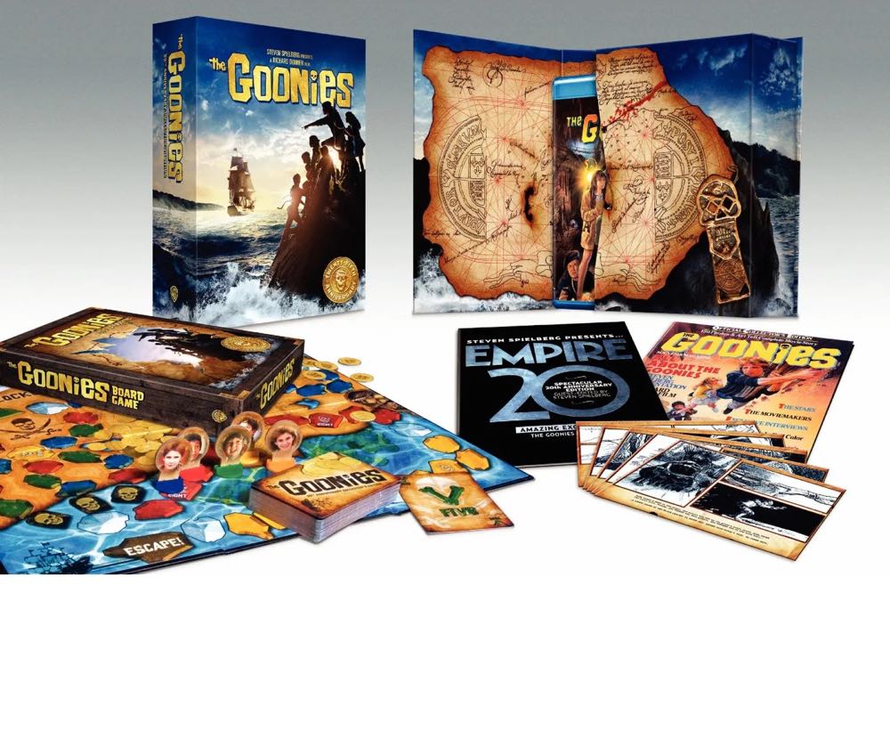 THE GOONIES 25th ANNIVERSARY BOARD GAME & Blu-Ray  (2-4) board game collectible [Barcode 883929118335] - Main Image 4