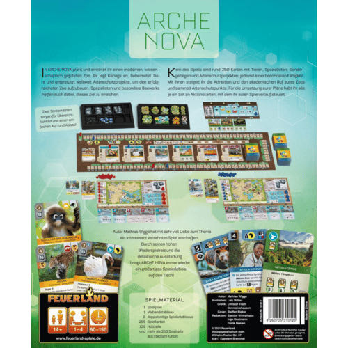 Arche Nova Game Game  (1-4) board game collectible [Barcode 4260705310125] - Main Image 2