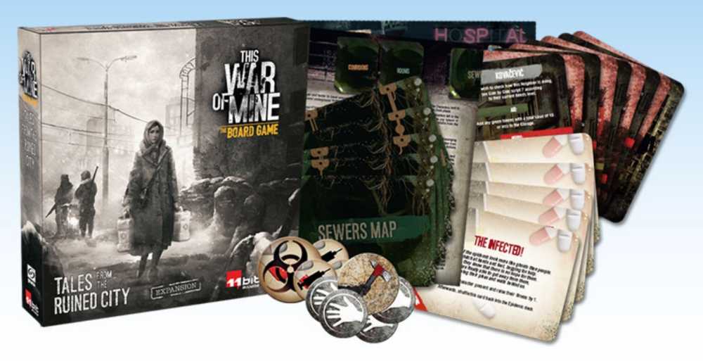 This War Of Mine: Tales From The Ruined City  (1-6) board game collectible [Barcode 5902259204923] - Main Image 3