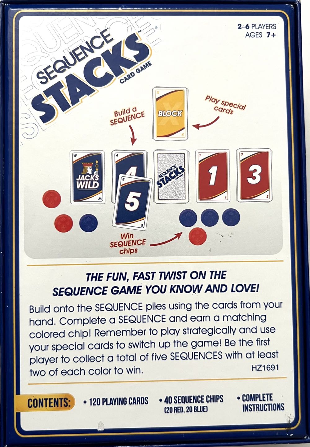 Sequence: Stacks  (2-6) board game collectible [Barcode 8720077203112] - Main Image 2