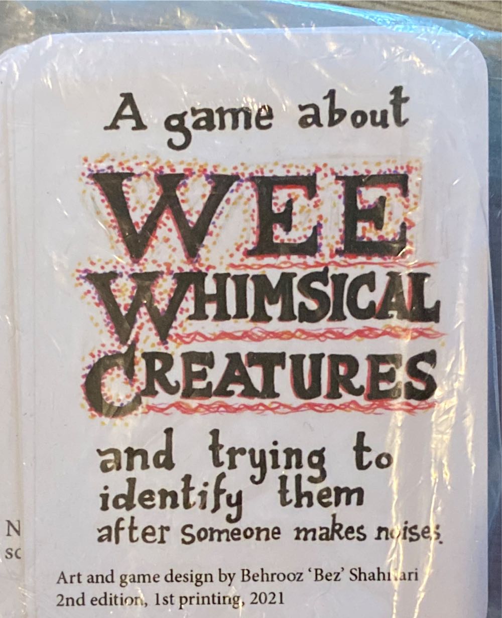 Wee Whimsical Creatures  board game collectible - Main Image 1