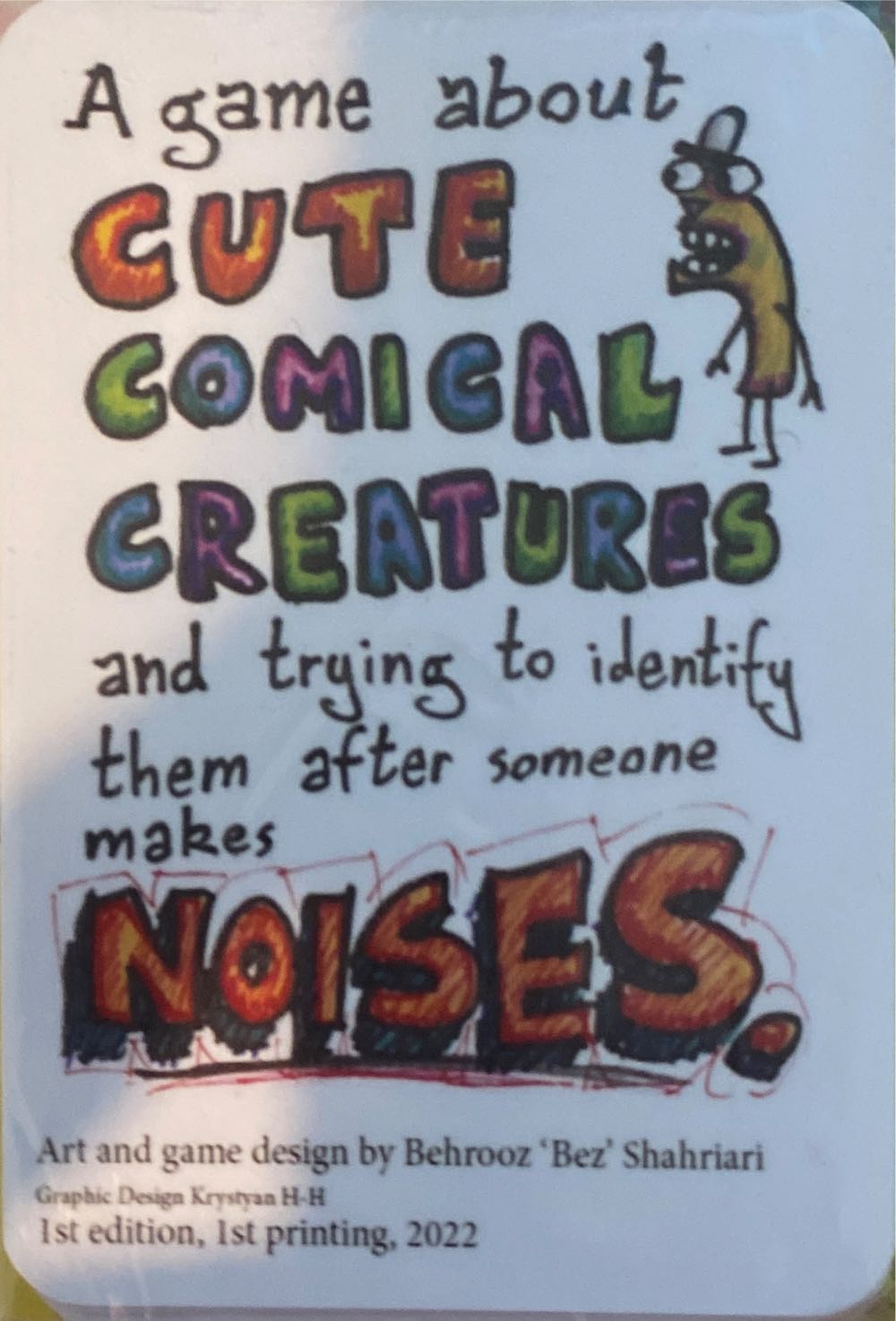 Cute Comical Creatures  board game collectible - Main Image 1