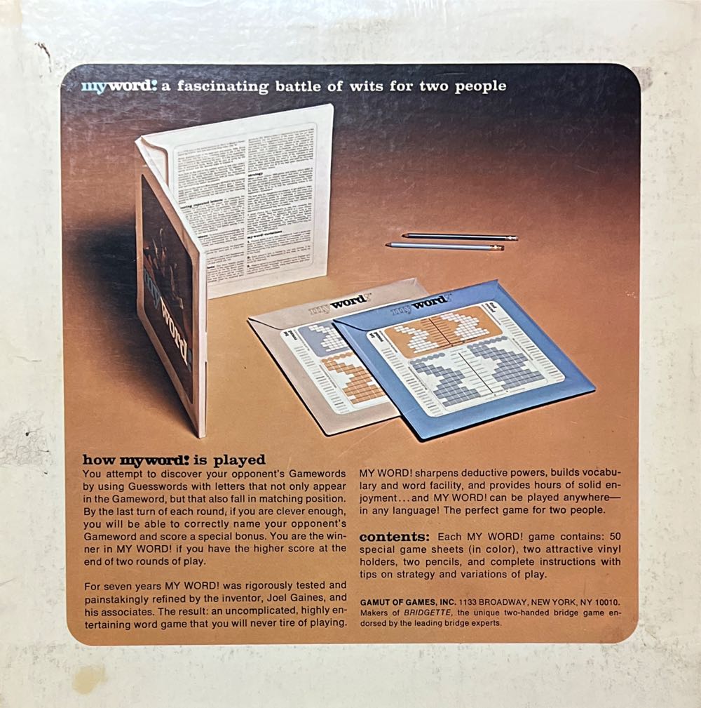 My Word!  board game collectible - Main Image 3