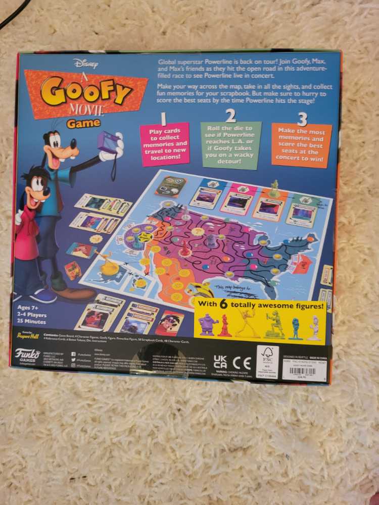 Goofy Movie Board Game  board game collectible - Main Image 2