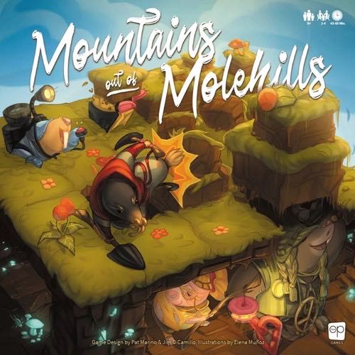 Mountains Out of Molehills  (2-4) board game collectible [Barcode 700304155924] - Main Image 2