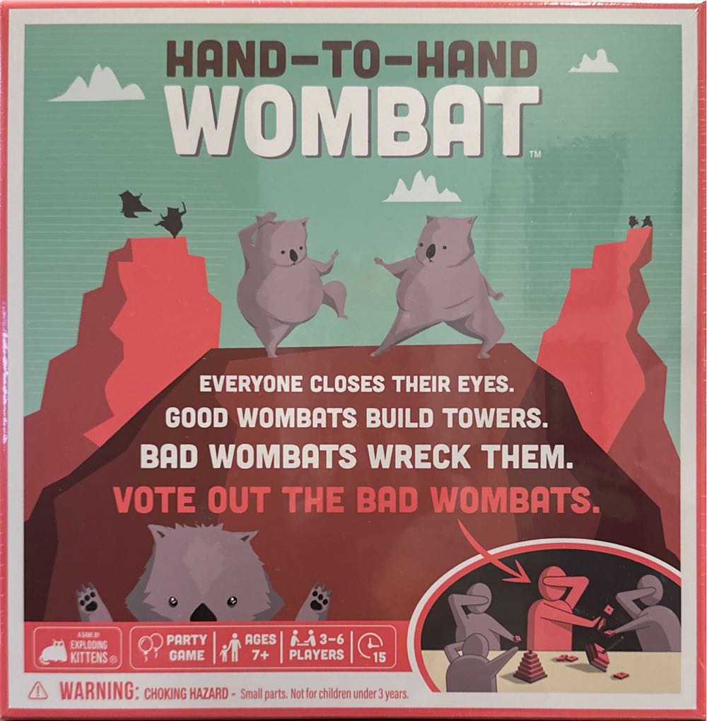 Hand To Hand Wombat: Gold Edition  (3-6) board game collectible [Barcode 810083041940] - Main Image 2