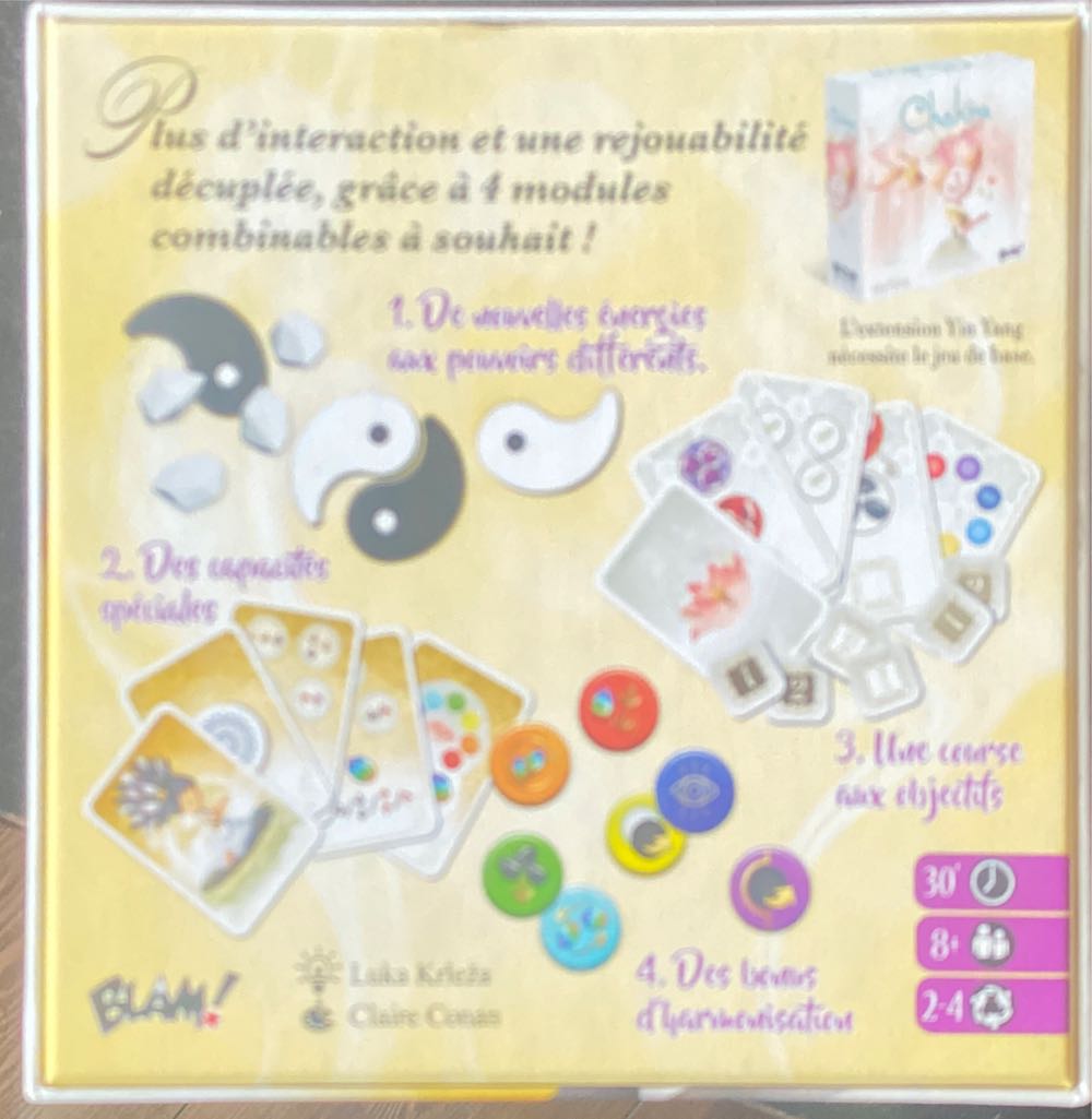 Chakra Yin Yang  (2-4) board game collectible [Barcode 3770005767181] - Main Image 2
