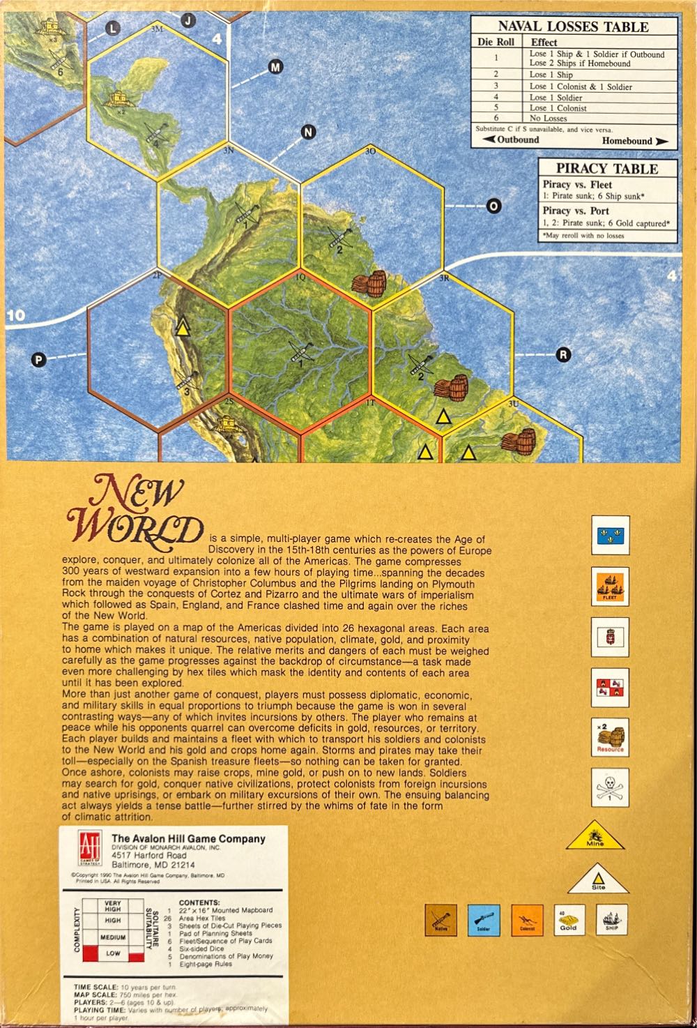 New World  (2-6) board game collectible [Barcode 045708008842] - Main Image 2