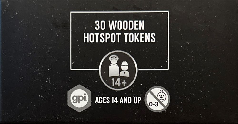 War Room: Wooden Hotspot Tokens  board game collectible [Barcode 616612712370] - Main Image 2