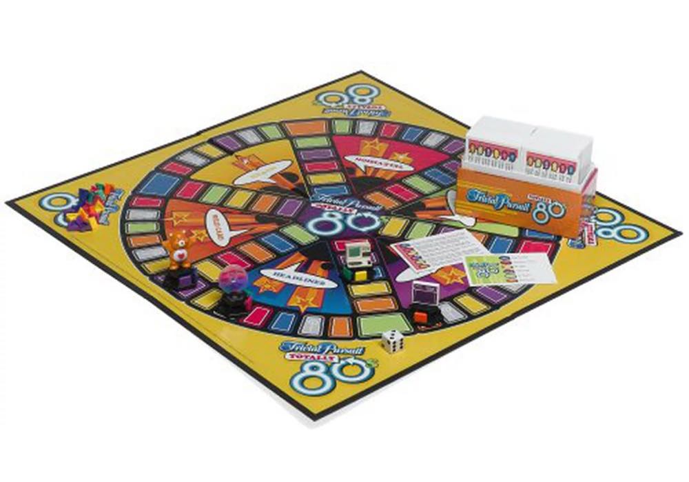 Trivial Pursuit Totally 80’s  board game collectible - Main Image 2