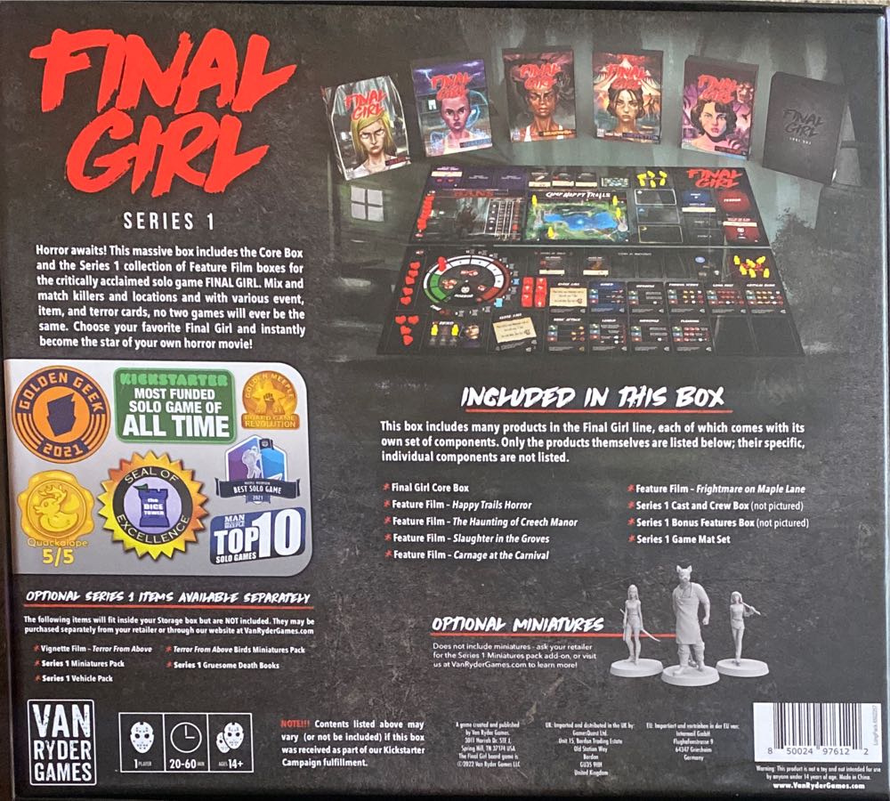 Final Girl Series 1  (1) board game collectible [Barcode 850024976122] - Main Image 2