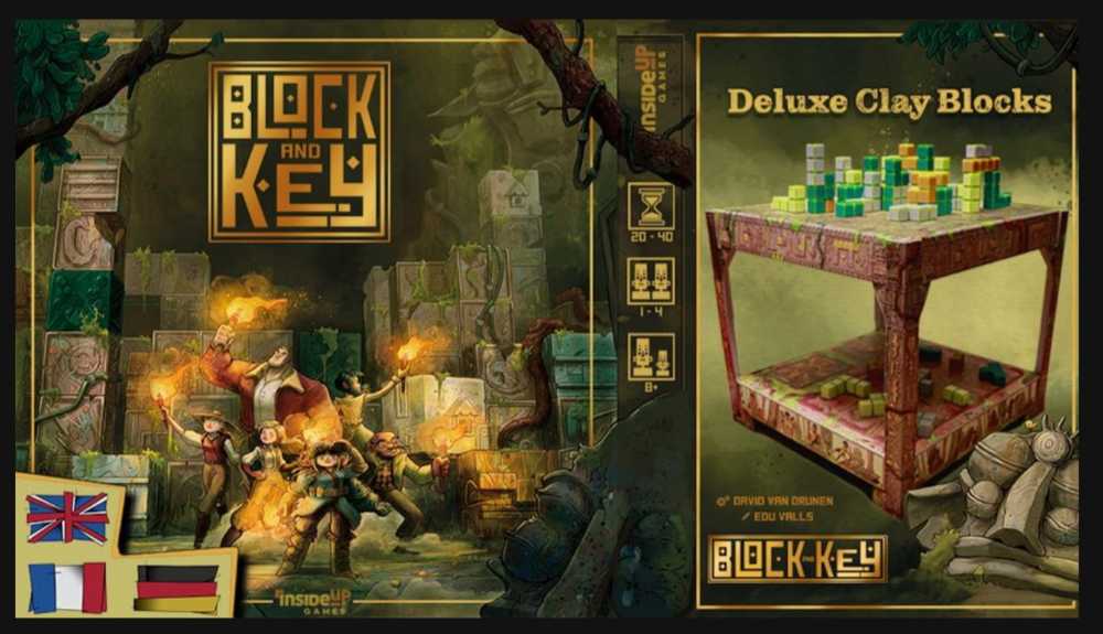 Block And Key  (1-4) board game collectible [Barcode 619264453103] - Main Image 3