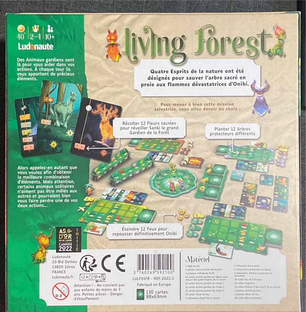 Living Forest  (2-4) board game collectible [Barcode 3760269592100] - Main Image 2