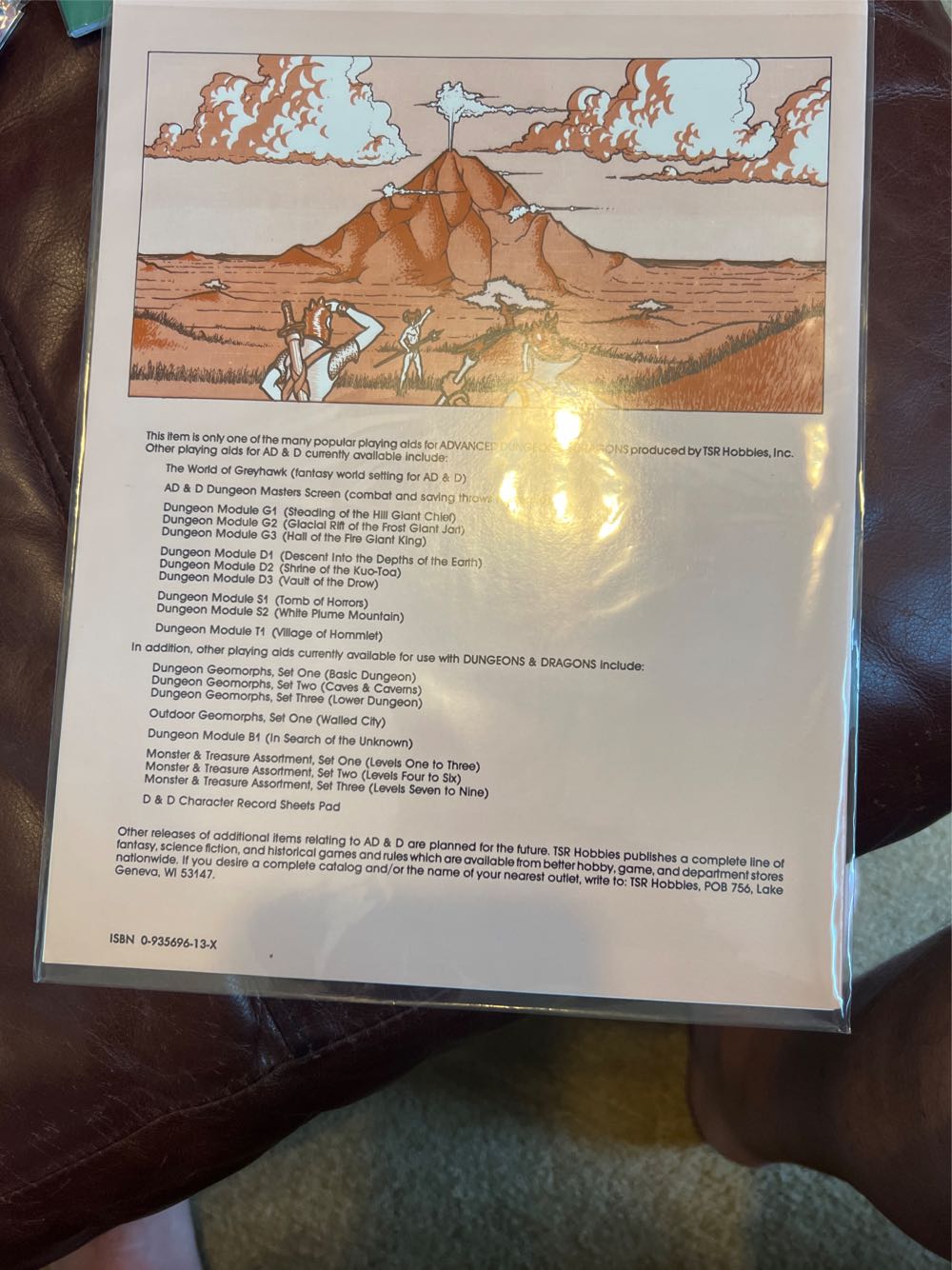 Dungeon & Dragons S2 White Plume Mountain  board game collectible - Main Image 2