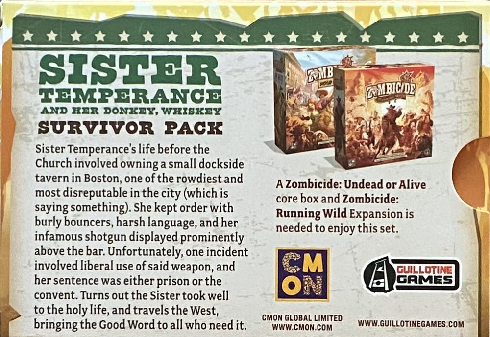 Sister Temperance  (1-6) board game collectible [Barcode 889696013583] - Main Image 2