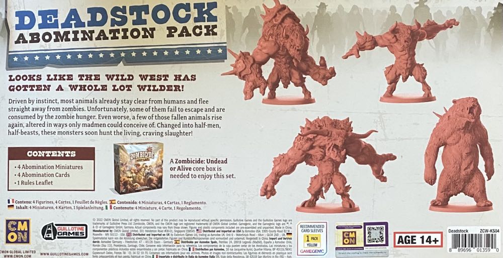 Deadstock Abomination Pack  (1-6) board game collectible [Barcode 889696013590] - Main Image 2