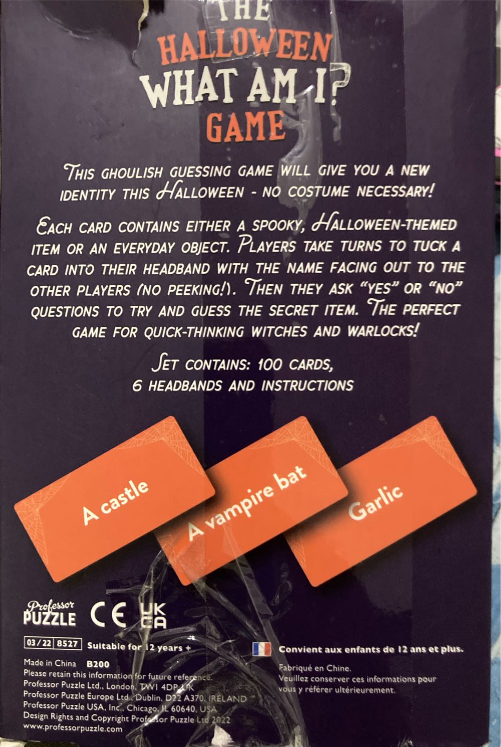 The Halloween What Am I? Game  (6) board game collectible - Main Image 2