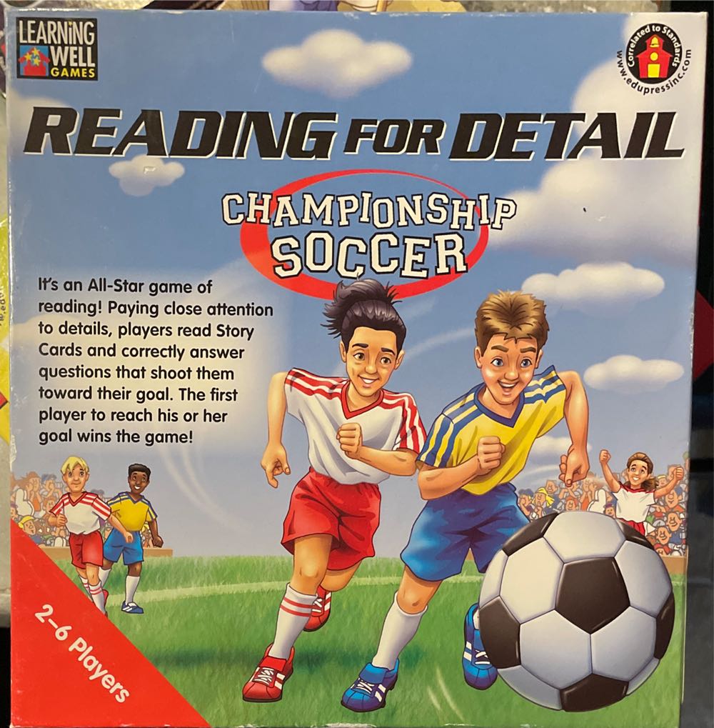 Edupress Reading For Detail Game Red Level Ep60502  board game collectible [Barcode 797782005025] - Main Image 2