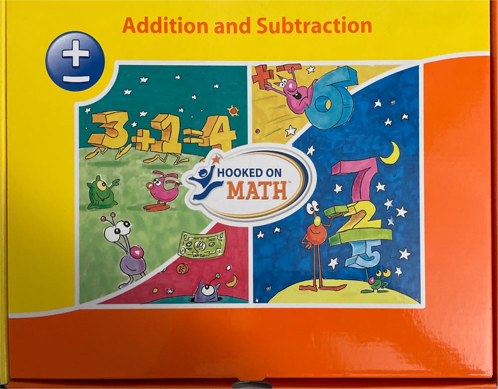 Hooked On Math Addition & Subtraction  board game collectible - Main Image 1