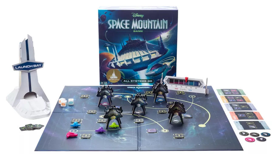 Space Mountain Game: All Systems Go  (2-4) board game collectible [Barcode 810558019498] - Main Image 3