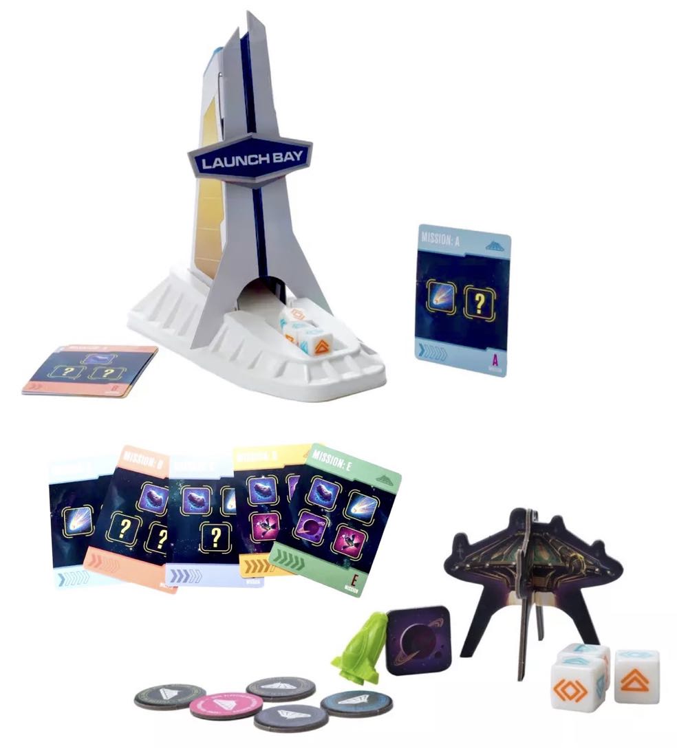 Space Mountain Game: All Systems Go  (2-4) board game collectible [Barcode 810558019498] - Main Image 4