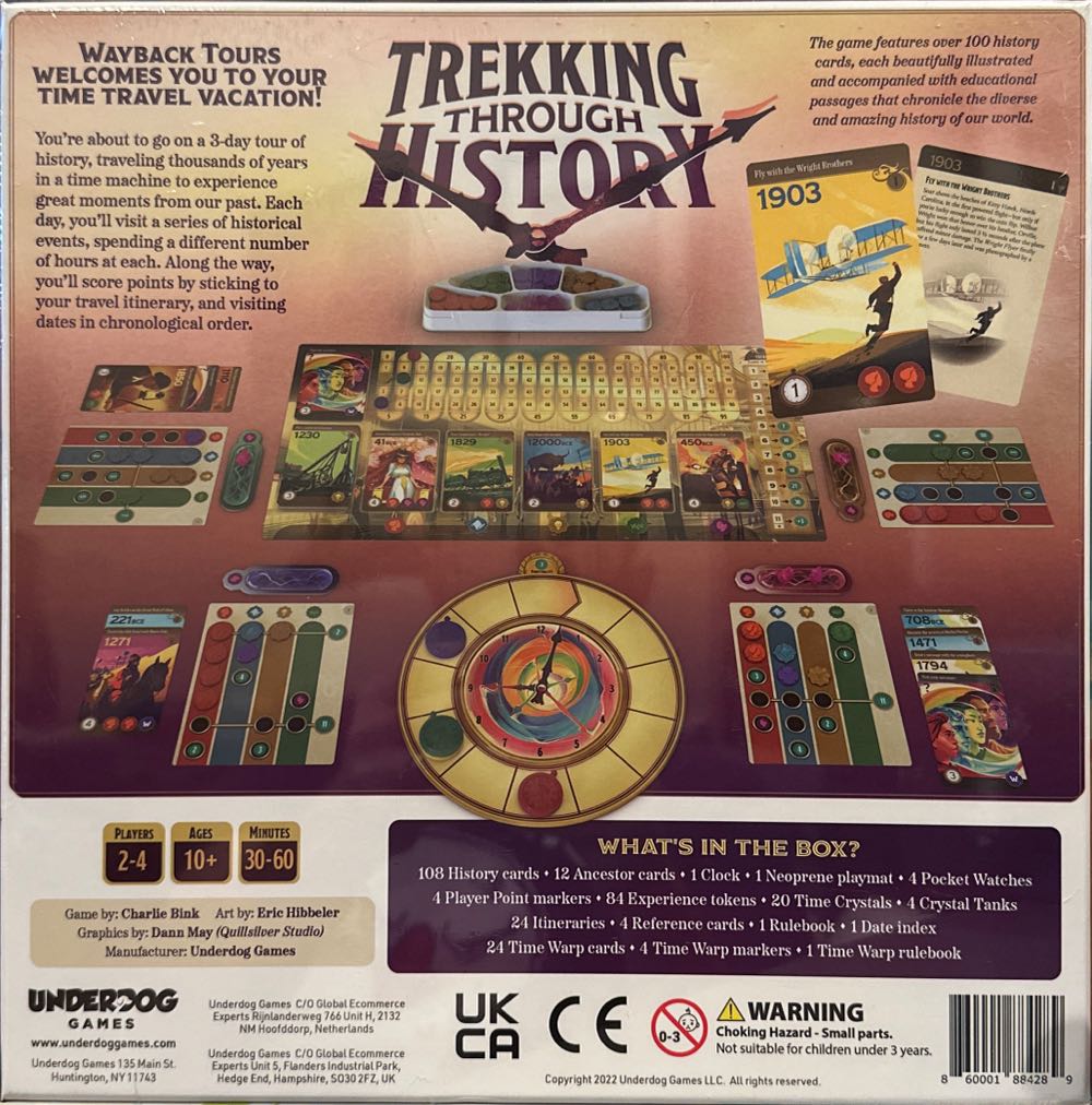 Trekking Through History  (4) board game collectible [Barcode 860001884289] - Main Image 2