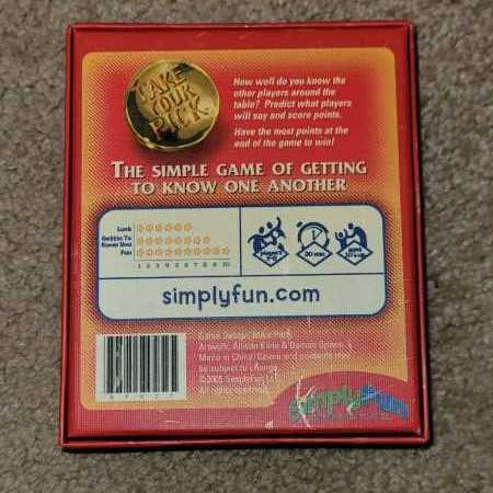 Take Your Pick  board game collectible - Main Image 2