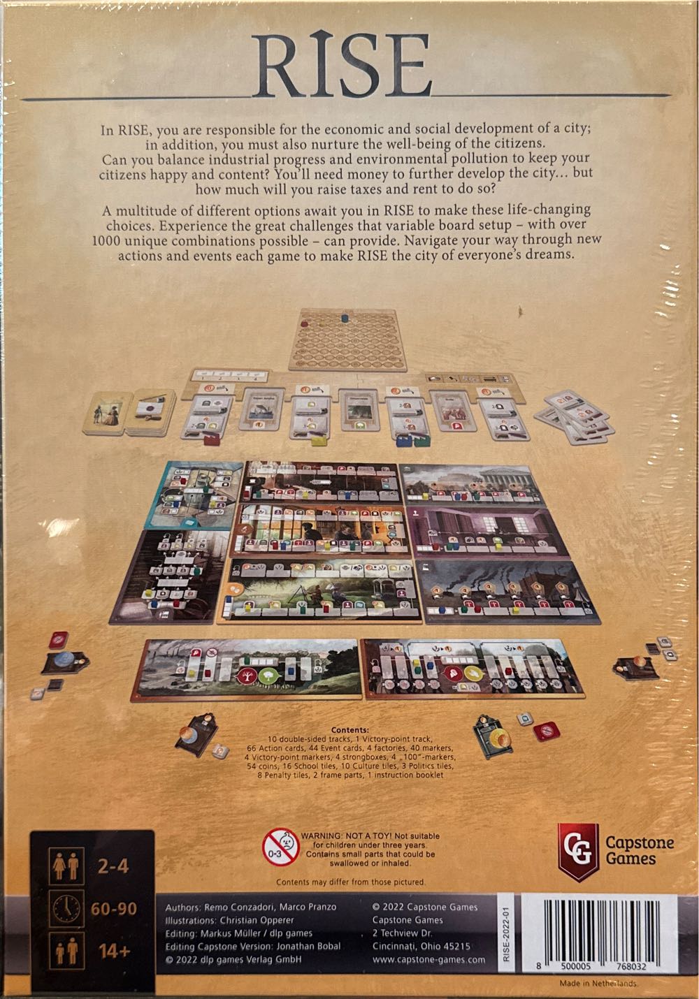 Rise  (2-4) board game collectible [Barcode 8500005768032] - Main Image 2