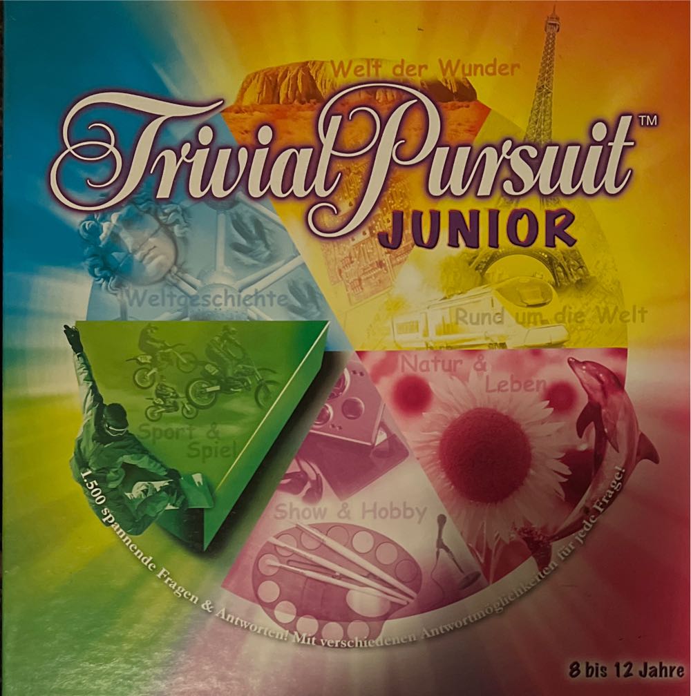 Trivial Pursuit Junior  (2-6) board game collectible [Barcode 5023117657504] - Main Image 1