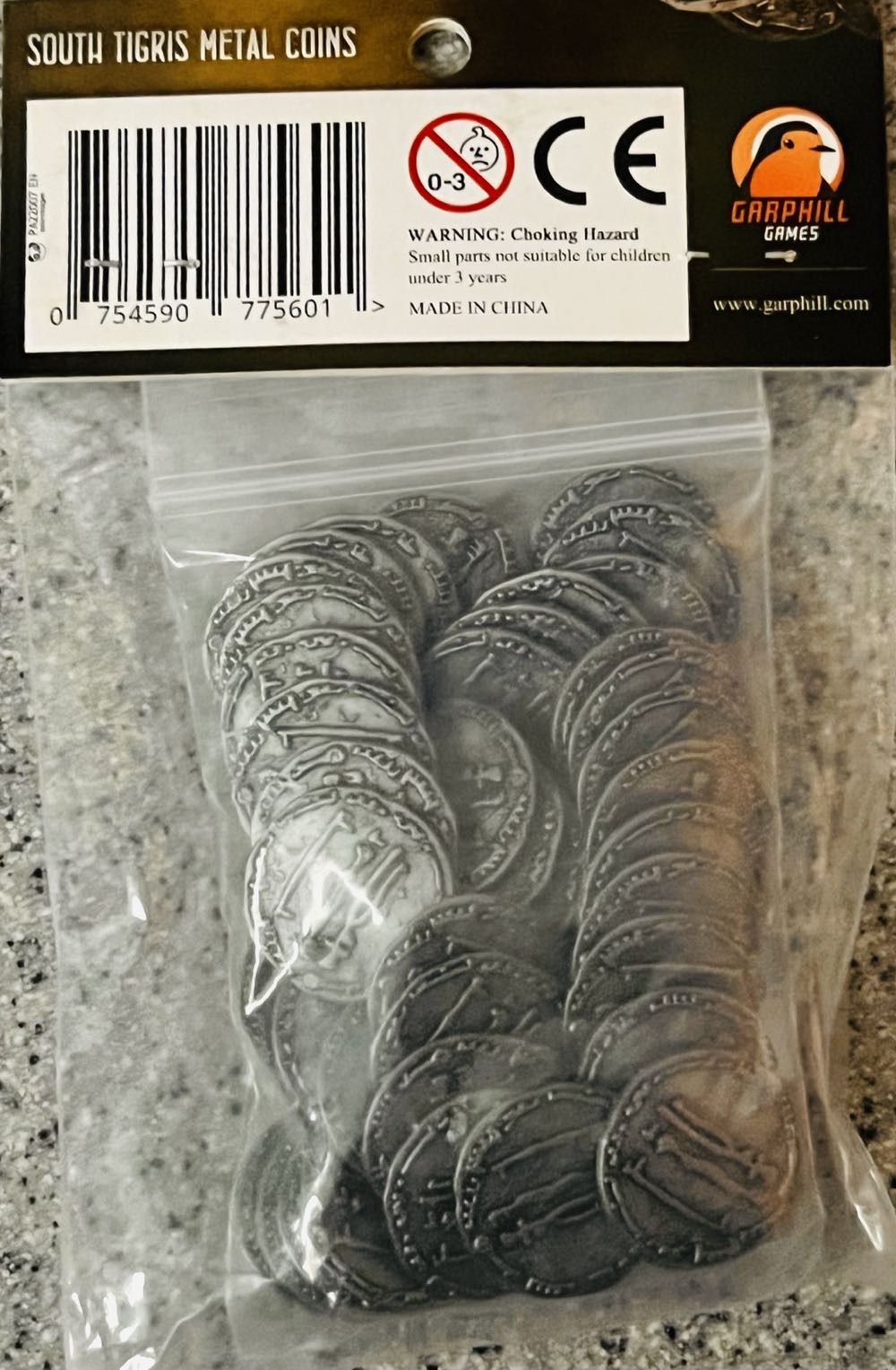 Wayfarers of the South Tigris: Metal Coins  (1-4) board game collectible [Barcode 754590775601] - Main Image 2