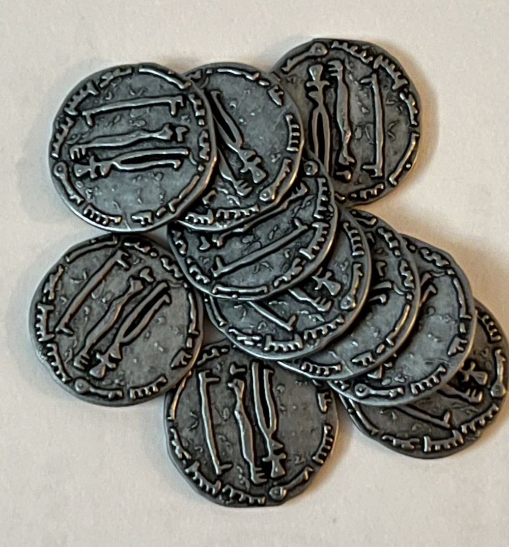 Wayfarers of the South Tigris: Metal Coins  (1-4) board game collectible [Barcode 754590775601] - Main Image 3