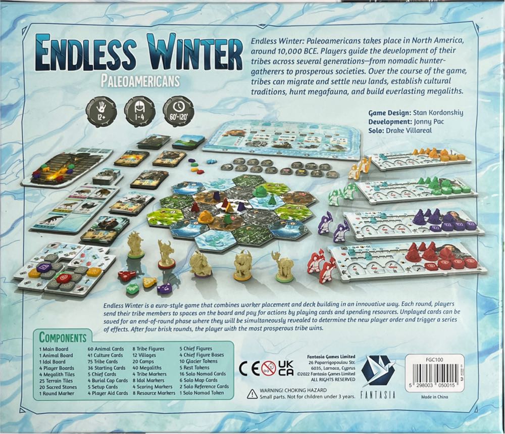 Endless Winter: Paleoamericans  (2-4) board game collectible [Barcode 5298003050015] - Main Image 2