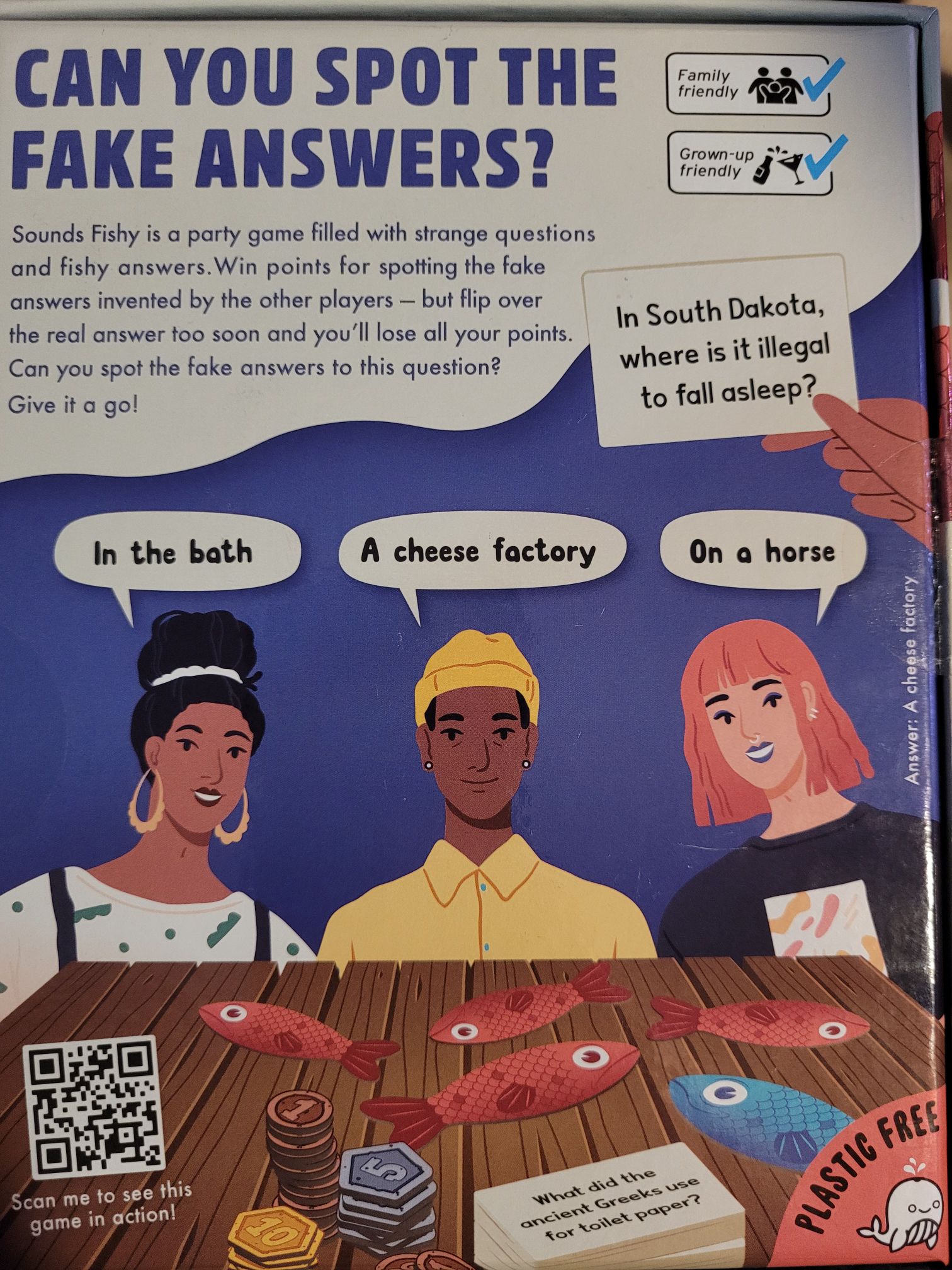 Sounds Fishy  (4-10) board game collectible - Main Image 2