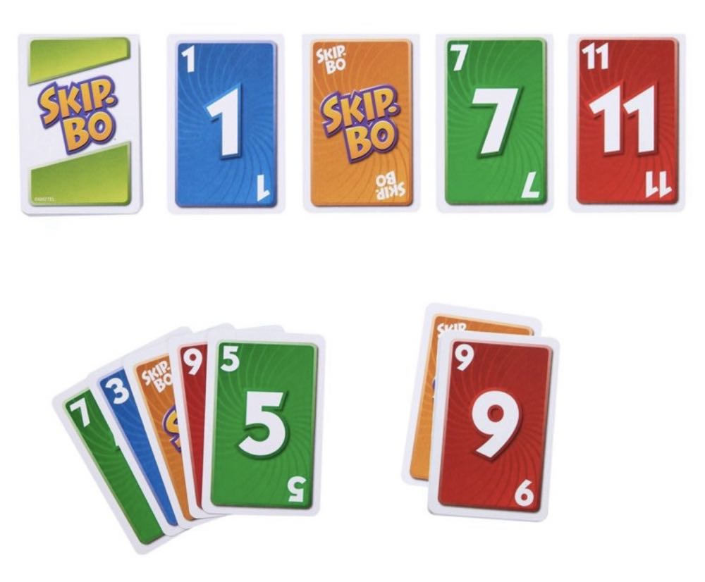 Skip-Bo (2–6 players | 7+ | ? min.)  (7+) board game collectible - Main Image 3