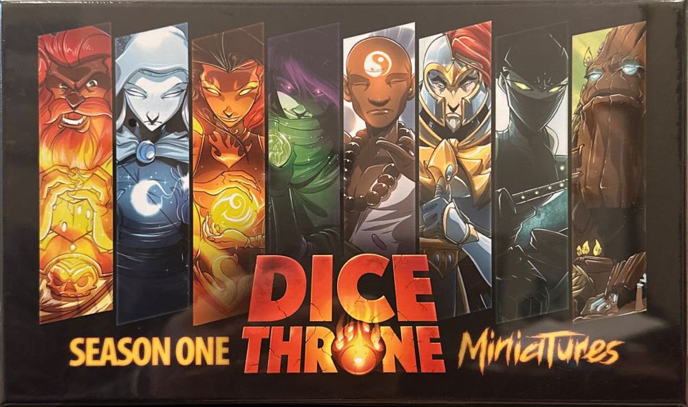 Dice Throne: Season One Prepainted Miniatures  board game collectible [Barcode 011586657786] - Main Image 2